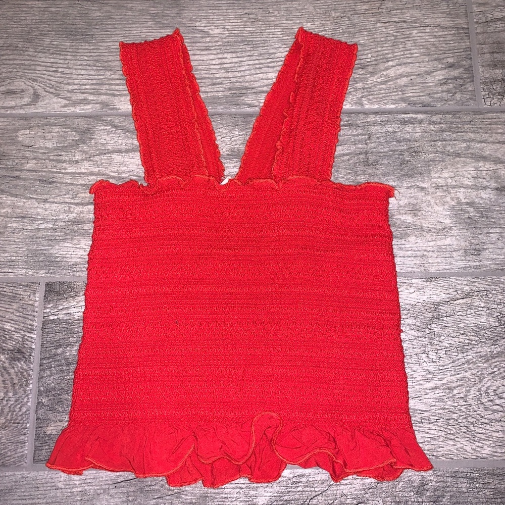 LA hearts crop top